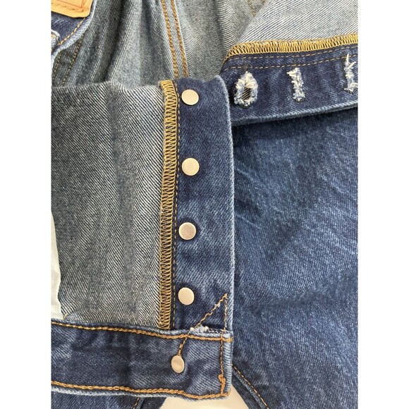 Levi’s 501 XX Men’s Jeans 40x36 Blue Denim Button Fly Original Fit Straight - Picture 5 of 12